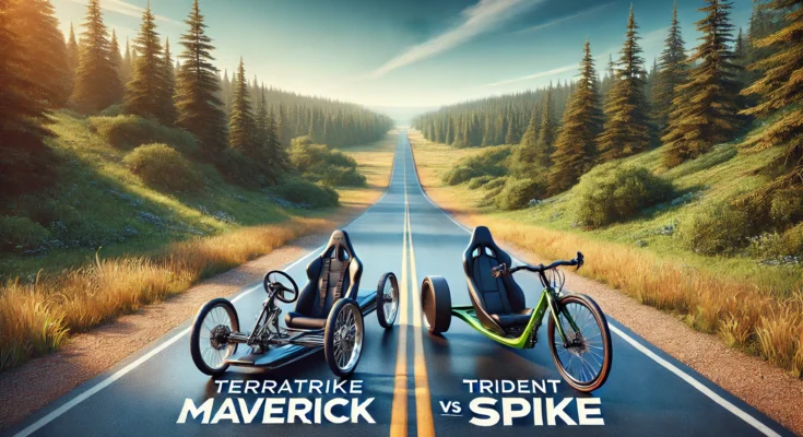 TerraTrike Maverick vs Trident Spike Comparison